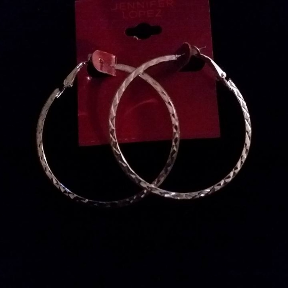 Silver HOOP EARRINGS